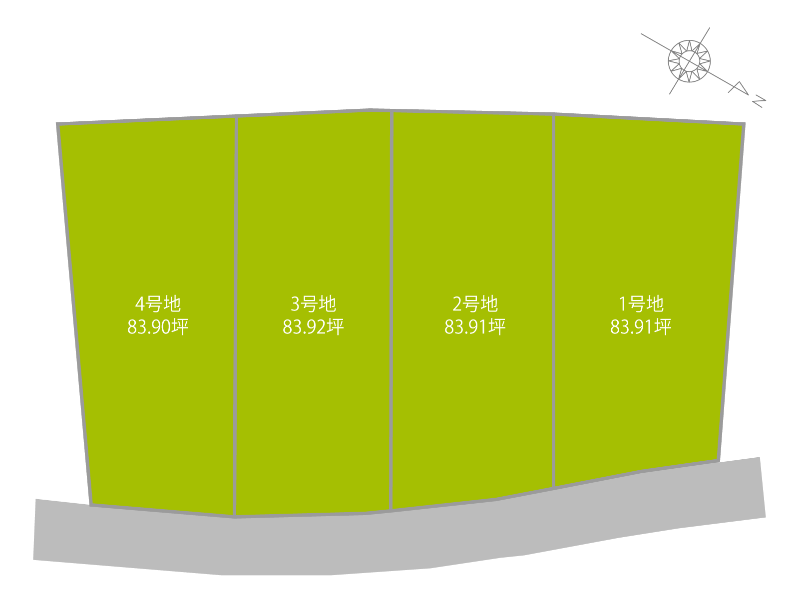 丸亀市飯野町6期（全4区画）